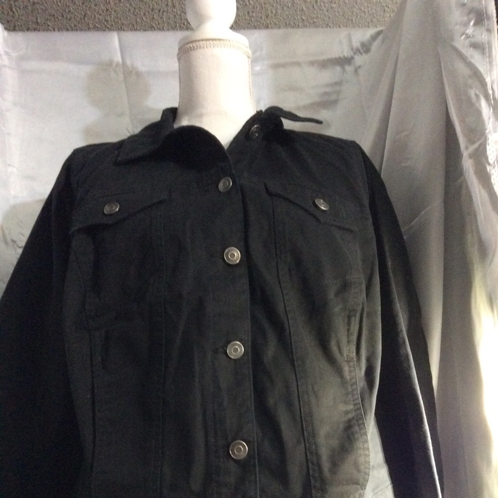 Black Jean Jacket